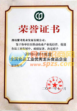 榮譽證書