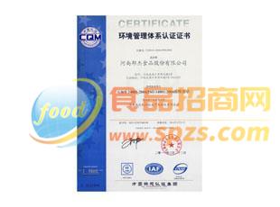 ISO19001質(zhì)量管理體系認證證書