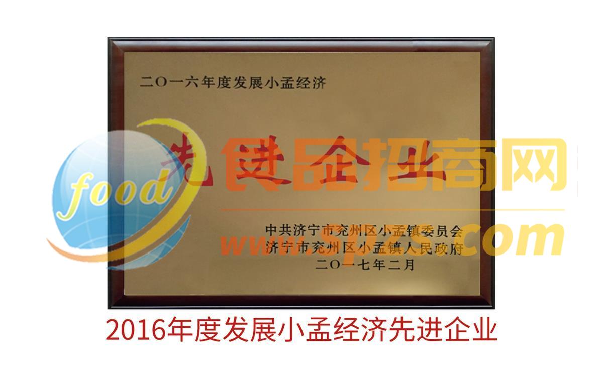 2016年度發(fā)展小孟經(jīng)濟(jì)先進(jìn)企業(yè)