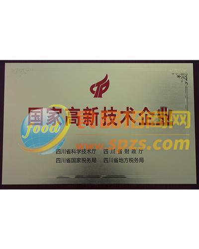 国家高新技术企业