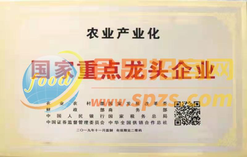 国家重点龙头企业